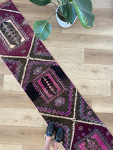 "Bryn" Vintage Turkish Runner: 10'x2'