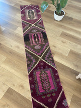 "Bryn" Vintage Turkish Runner: 10'x2'