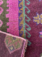 "Bryn" Vintage Turkish Runner: 10'x2'