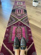 "Bryn" Vintage Turkish Runner: 10'x2'