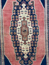 "Elin" Vintage Turkish Rug: 7'5" x 3'9"