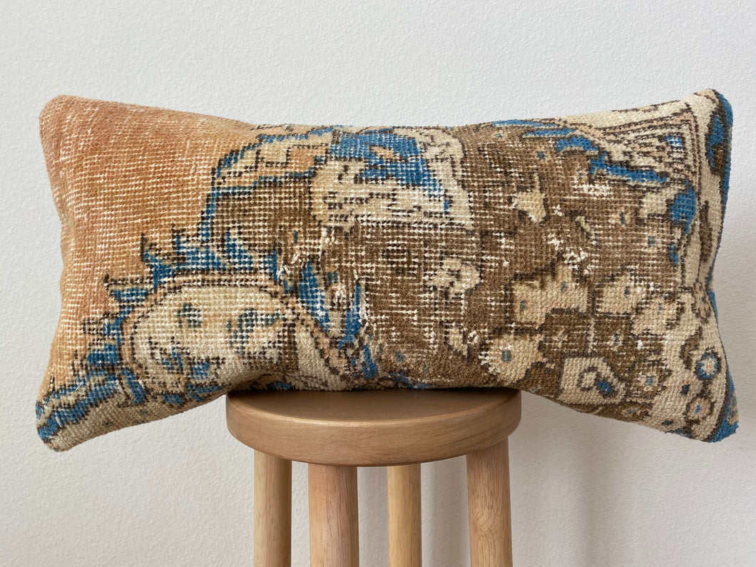 Turkish Rug Lumbar Pillow Cover