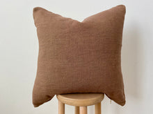 "Mia" Pillow Cover in Tobacco