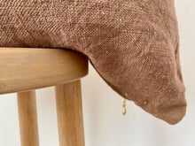 "Mia" Pillow Cover in Tobacco