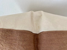 "Mia" Pillow Cover in Tobacco