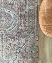 "Delia" Large Vintage Persian Rug: 9'6" x 6'4"