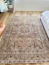 "Delia" Large Vintage Persian Rug: 9'6" x 6'4"