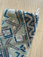 Turkish Vintage Rug Holiday Stocking (2)