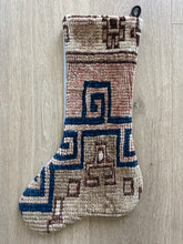 Turkish Vintage Rug Holiday Stocking (4)