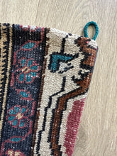 Turkish Vintage Rug Holiday Stocking (5)