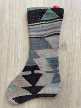 Turkish Vintage Rug Holiday Stocking (8)