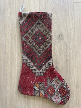 Turkish Vintage Rug Holiday Stocking (13)