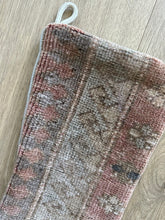 Turkish Vintage Rug Holiday Stocking (15)