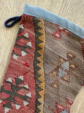 Turkish Vintage Rug Holiday Stocking (20)