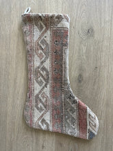 Turkish Vintage Rug Holiday Stocking (22)