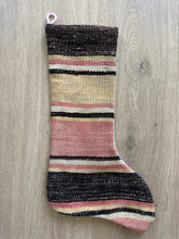 Turkish Vintage Rug Holiday Stocking (26)