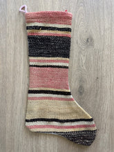 Turkish Vintage Rug Holiday Stocking (27)