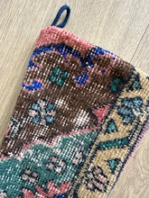 Turkish Vintage Rug Holiday Stocking (28)