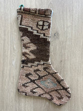 Turkish Vintage Rug Holiday Stocking (31)