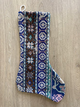 Turkish Vintage Rug Holiday Stocking (37)