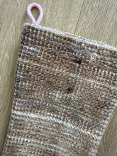 Turkish Vintage Rug Holiday Stocking (39)