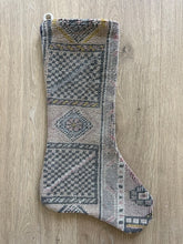 Turkish Vintage Rug Holiday Stocking (40)