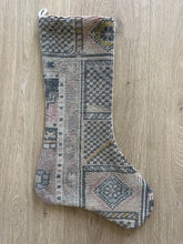 Turkish Vintage Rug Holiday Stocking (43)