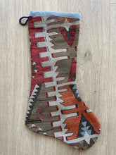 Turkish Vintage Rug Holiday Stocking (44)