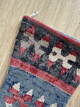 Turkish Vintage Rug Holiday Stocking (45)