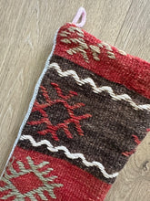 Turkish Vintage Rug Holiday Stocking (48)