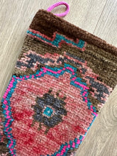 Turkish Vintage Rug Holiday Stocking (49)