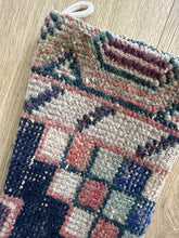 Turkish Vintage Rug Holiday Stocking (50)