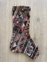 Turkish Vintage Rug Holiday Stocking (51)