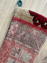 Turkish Vintage Rug Holiday Stocking (54)