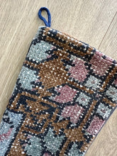 Turkish Vintage Rug Holiday Stocking (56)