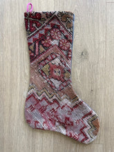 Turkish Vintage Rug Holiday Stocking (58)