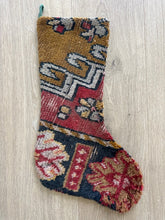 Turkish Vintage Rug Holiday Stocking (60)