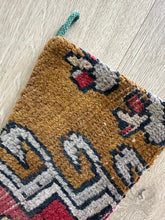 Turkish Vintage Rug Holiday Stocking (60)