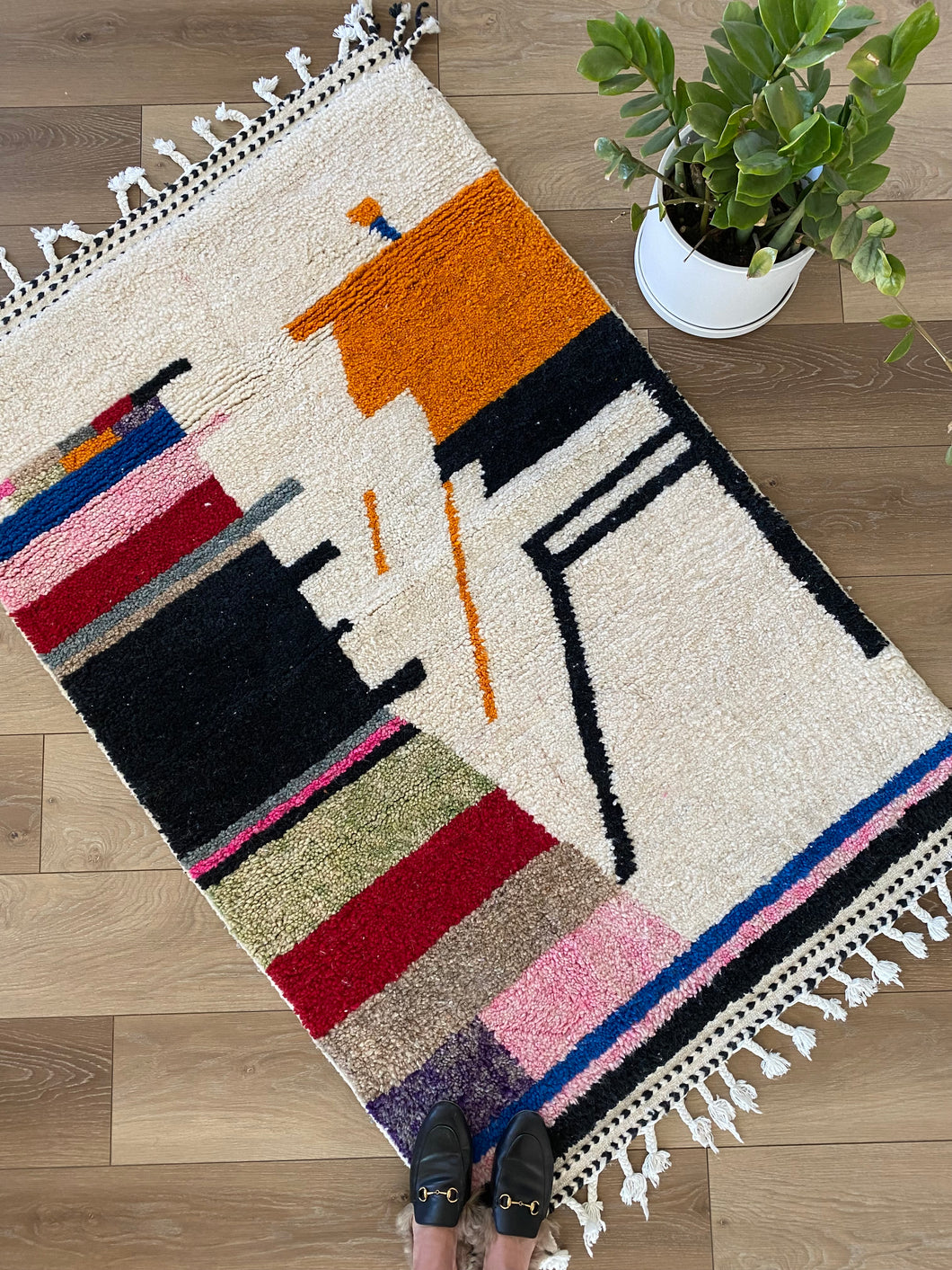 Moroccan Rug (4): 6'5 x 3'10 – Shop Eclectic Collective