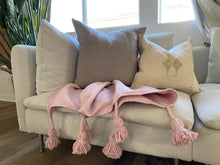 Baby Pink Pom-Pom Blanket