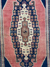 "Elin" Vintage Turkish Rug: 7'5" x 3'9"