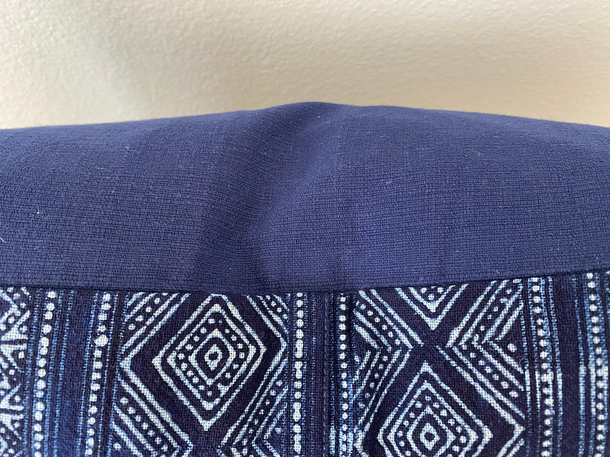 "Indigo" Lumbar Pillow Cover Shop Eclectic Collective