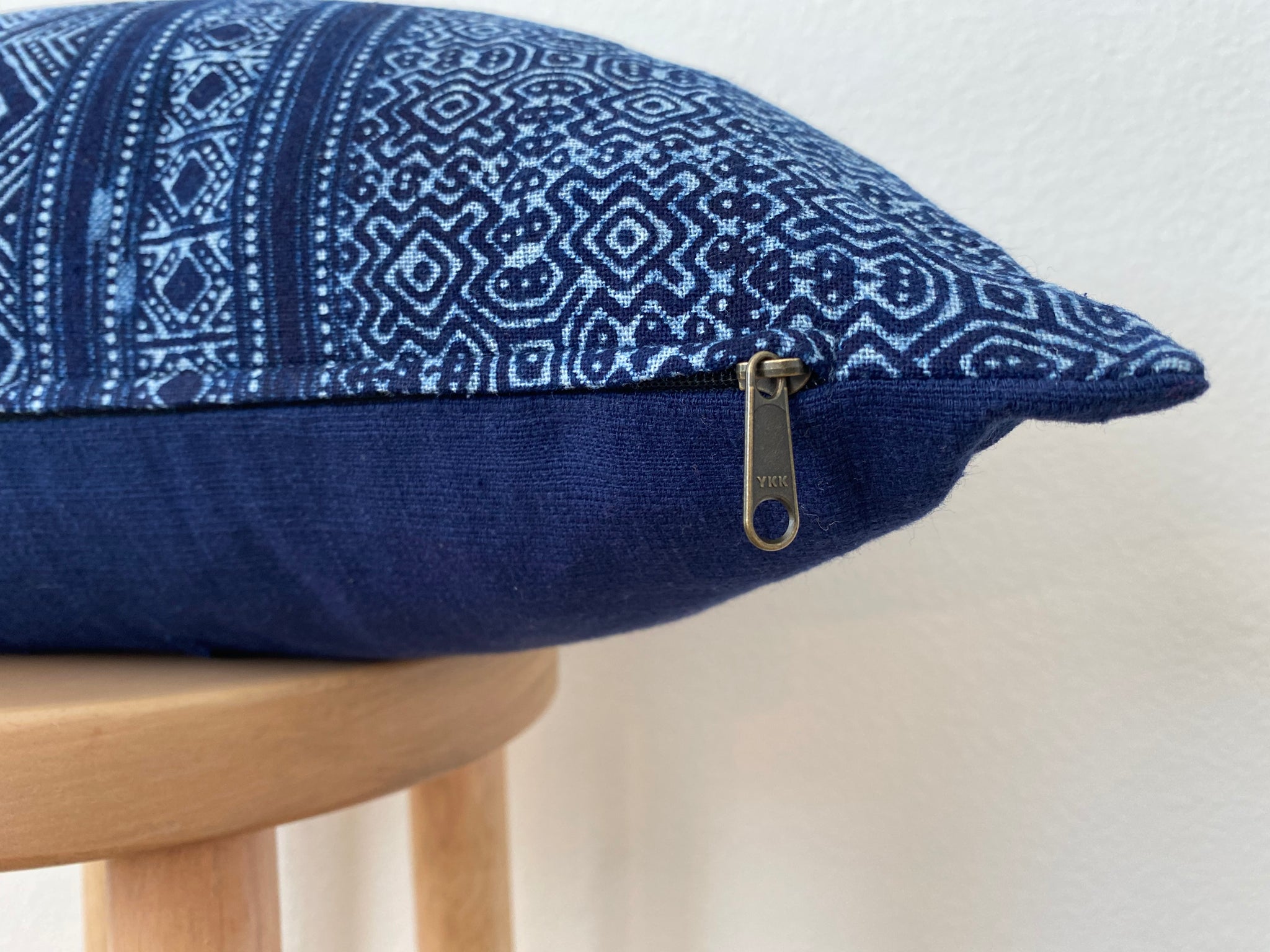 "Indigo" Lumbar Pillow Cover Shop Eclectic Collective